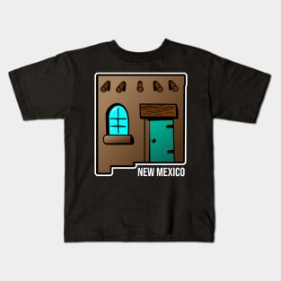 New Mexico Hacienda Kids T-Shirt